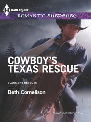 cover image of Cowboy's Texas Rescue
